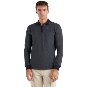 Muški duks Marina Militare Polo M/L Navy Melange