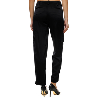 Ženske pantalone Michael Kors Satin Cargo Pant