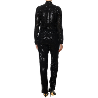 Ženski kombinezon Michael Kors Pinstripe Seq Jumpsuit