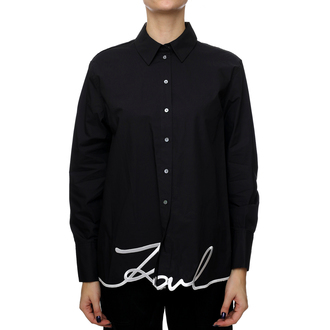 Ženska košulja Karl Lagerfeld Karl Hem Signature Shirt