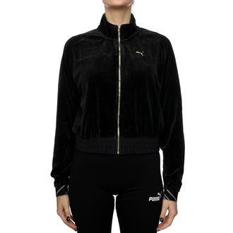 Ženski duks Puma DECO GLAM VELOUR FULL ZIP