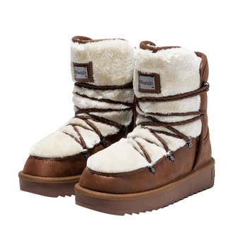 Ženske čizme D.Franklin Nordic Trk Fur Camel