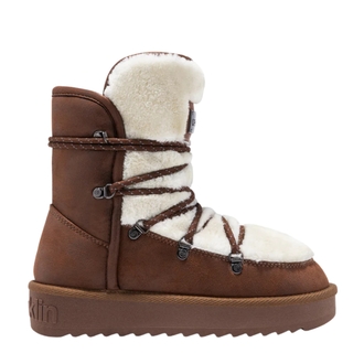 Ženske čizme D.Franklin Nordic Trk Fur Camel