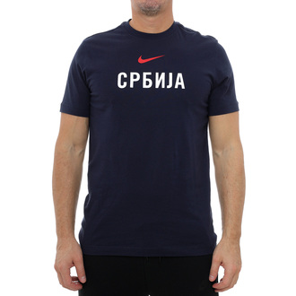 Muška majica Nike S m nk tm ss cotton tee-obsidian