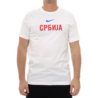 Muška majica Nike S m nk tm ss cotton tee-white
