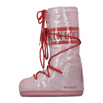 Ženske čizme Moon Boot Icon Glitter Pink