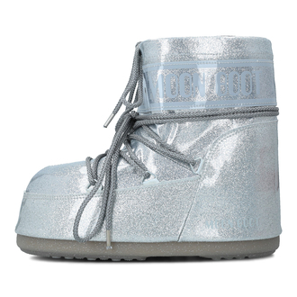 Ženske čizme Moon Boot Icon Low Glitter Silver