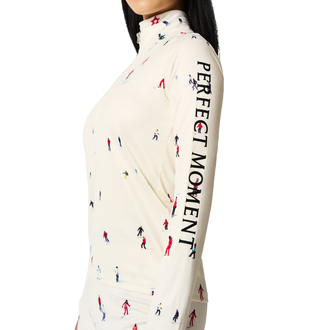 Ženski aktivni veš gornji deo Perfect Moment 1/4 zip base layer top