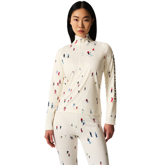 Ženski aktivni veš gornji deo Perfect Moment 1/4 zip base layer top