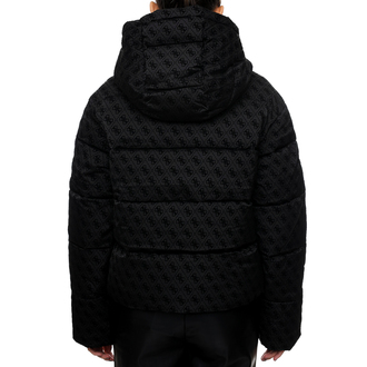 Ženska jakna Guess Daisy Puffer Logo Flock