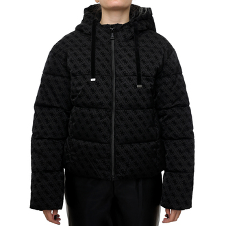 Ženska jakna Guess Daisy Puffer Logo Flock