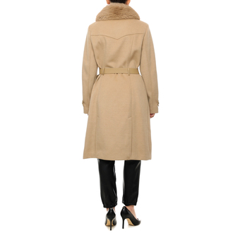 Ženski kaput Guess Amelia Double Breast Belt Coat