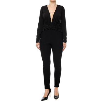 Ženski kombinezon Michael Kors Twst Frnt Mix Fb Jumpsuit