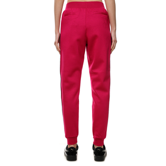 Ženske pantalone Karl Lagerfeld DOUBLE JERSEY LOGO PANTS
