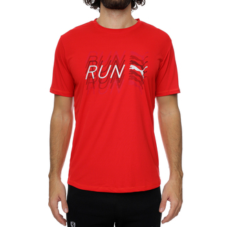 Muška majica Puma RUN LOGO SS TEE M