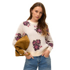 Ženski džemper Vero Moda Poilu flower o-neck pullover