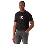 Muška majica Calvin Klein Ss 30S Whsl Ckj 2Tone Ck Graphic