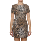 Ženska haljina Michael Kors Cheetah Shift Mini dress