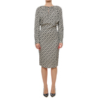 Ženska haljina Tommy Hilfiger amd fluid waisted midi dress