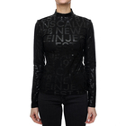 Ženska rolka Calvin Klein logo aop long sleeve top
