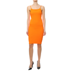 Ženska haljina Calvin Klein Slub Rib Strappy Dress