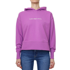 Ženski duks Calvin Klein Shrunken Institutional Hoodie