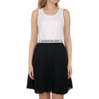Ženska haljina Calvin Klein LOGO ELASTIC PLEATED TANK DRESS