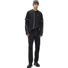 Muške pantalone KLJ Contrast stitch pant