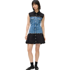 Ženska haljina KLJ Mixed material dress