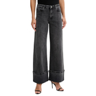 Ženske farmerke Karl Lagerfeld Turn up denim pants