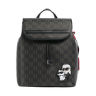 Ženski ranac Karl Lagerfeld Ikon monogram cc sm flap bp