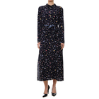 Ženska haljina Tommy Hilfiger PRINTED BELT SHIRT DRESS 0GJ
