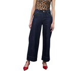 Ženske farmrke Lola Culotte jeans with leopard trims on the pockets