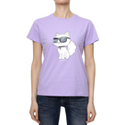Ženska majica Karl Lagerfeld ikonik 2.0 choupette t-shirt