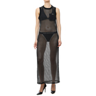 Ženska haljina Karl Lagerfeld Karl Dna Mesh Beach dress