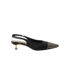 Ženske cipele sa štiklom Lola High-heel slingback shoes with contrast studs