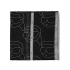 Ženska ešarpa Karl Lagerfeld Ikon Nft Aop Scarf