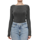 Ženska majica Karl Lagerfeld Jersey Rhinestone Body