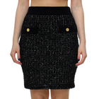 Ženska suknja Karl Lagerfeld Boucle Knit Skirt