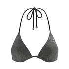 Ženski kupaći gornji deo Karl Lagerfeld ikonik 2.0 lurex triangle