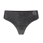 Ženski kupaći Karl Lagerfeld Ikonik 2.0 Lurex Bikini Bottom