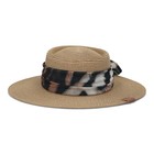 Ženska fedora Lola Hat with printed bow