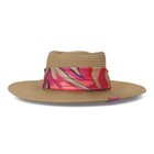 Ženska fedora Lola Raffia-Effect Hat With Bow