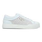 Ženske patike Liu Jo Benson 01 - Sneaker Monogram Saffiano White