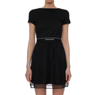 Ženska haljina Calvin Klein LOGO WAISTBAND DRESS