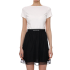 Ženska haljina Calvin Klein LOGO WAISTBAND DRESS