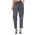 Ženske pantalone Tommy Hilfiger HR FLUID TAPERED STRIPE PANT