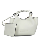 Ženska torba Lola Small crossbody bag with braided strap and metal details