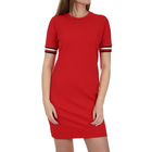 Ženska haljina Tommy Hilfiger THEA C-NK DRESS SS