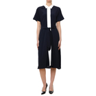 Ženska haljina Tommy Hilfiger CREPE COLORB MIDI SHIRT DRESS